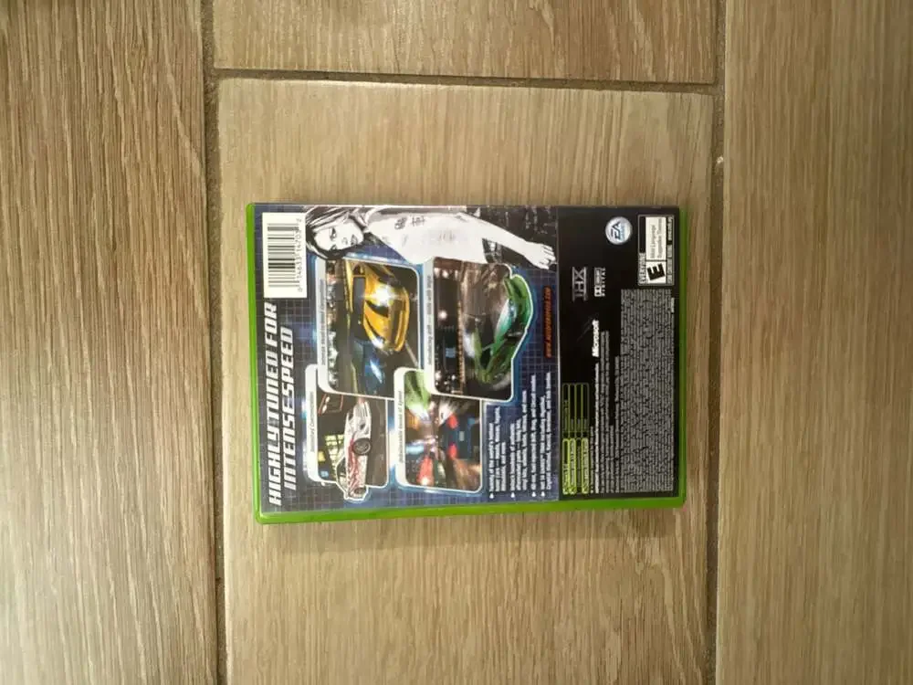 Need for Speed Underground XBOX Complete Box With Manual